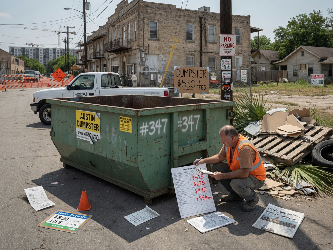 What Affects Dumpster Rental Costs Around Austin